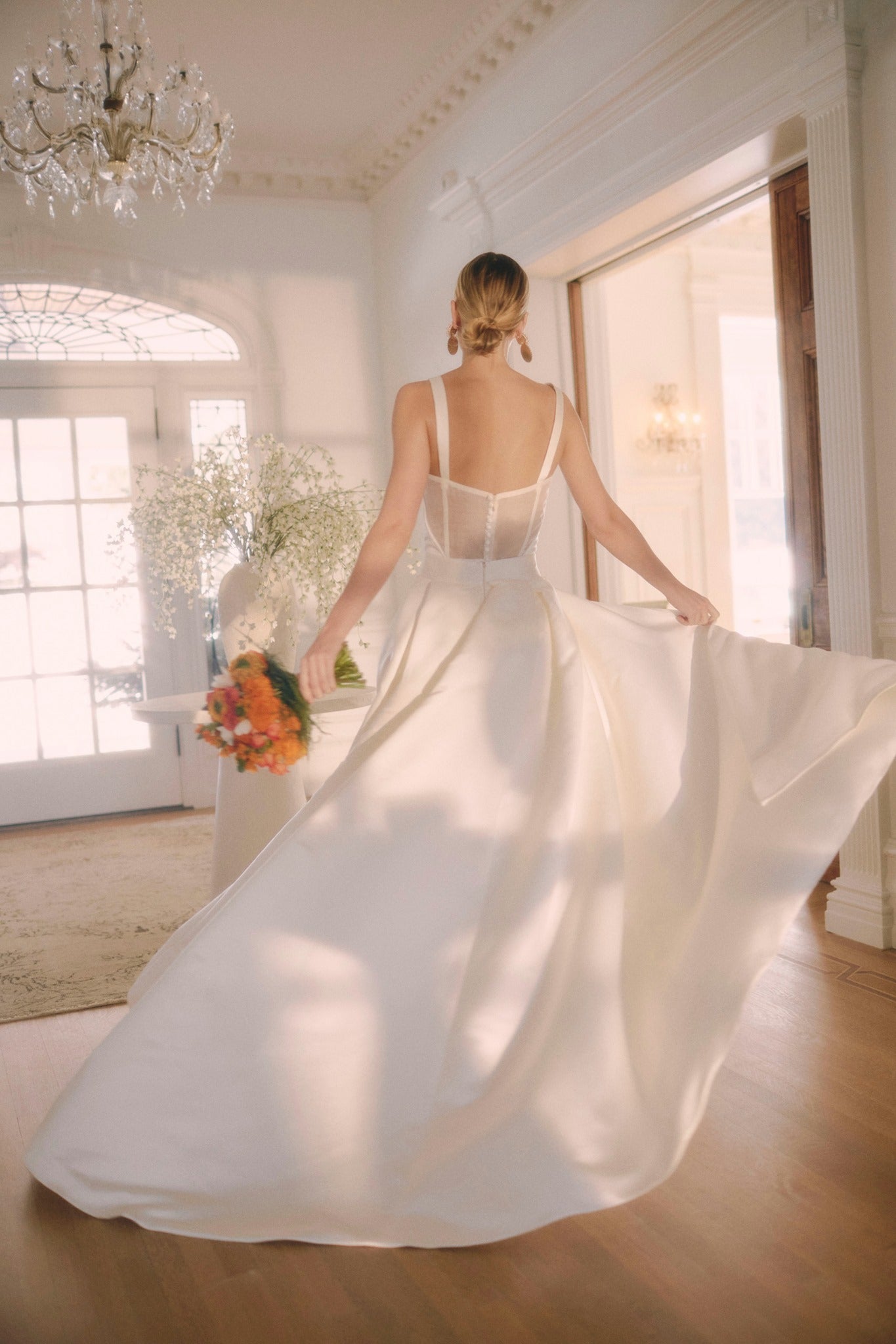 BHLDN Amsale Olympia Gown