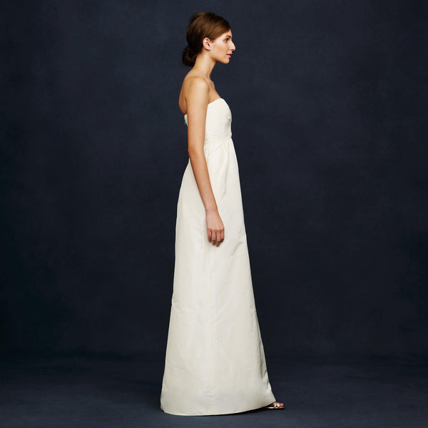 J Crew Short Sleeve Wedding Dress