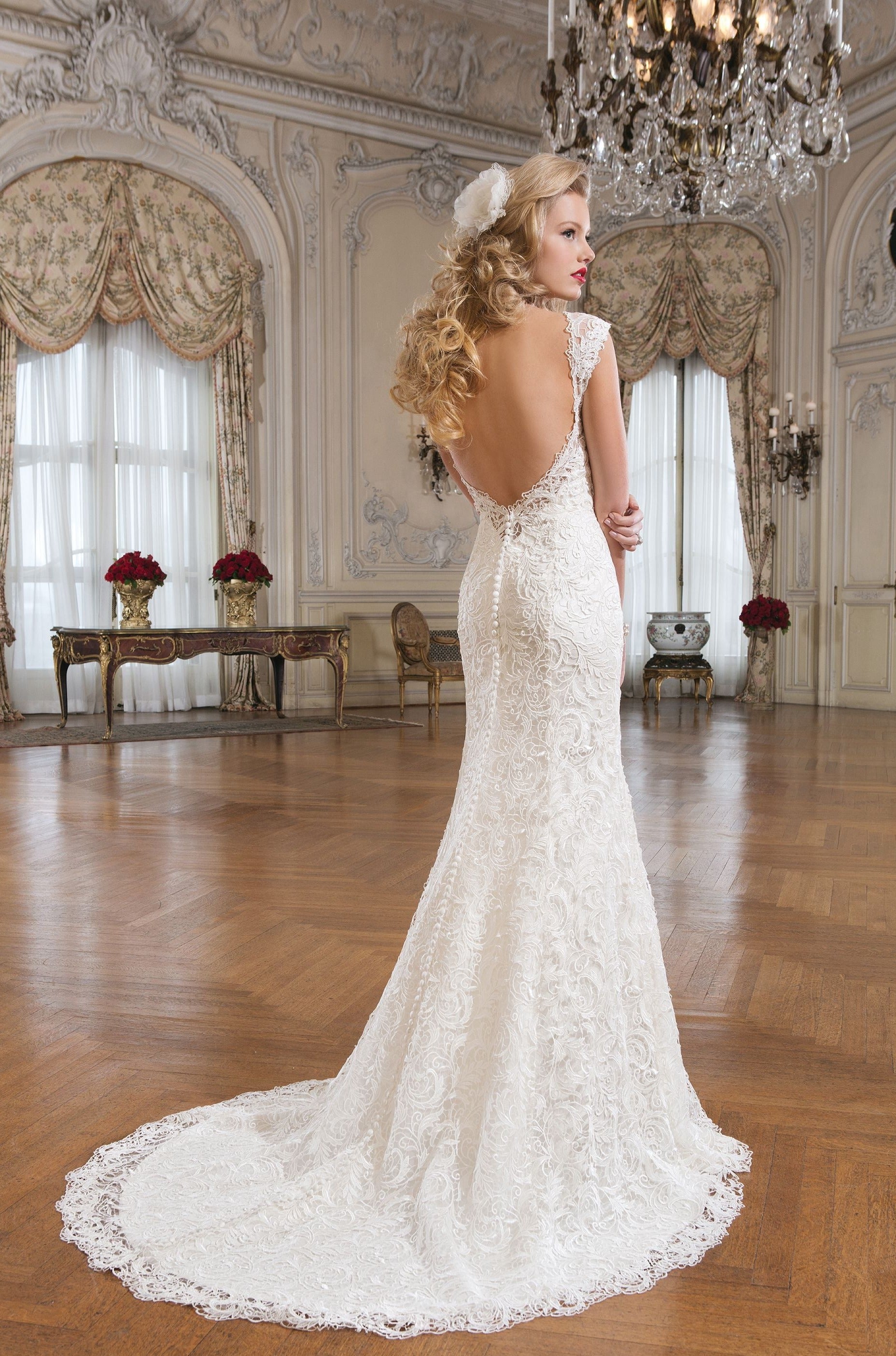 Justin Alexander Sincerity, Limestone and Lace - 44276