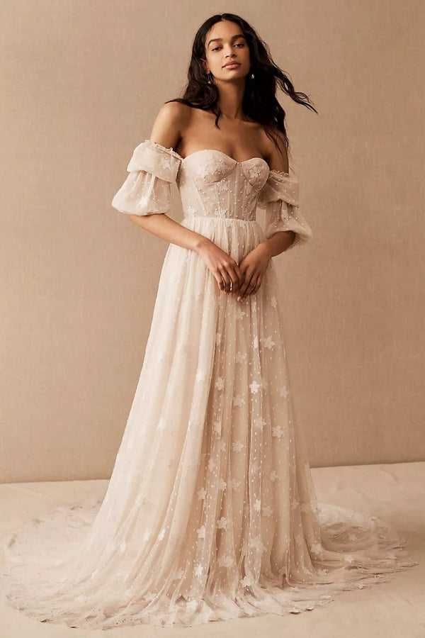 Bhldn off 2025 the shoulder dress